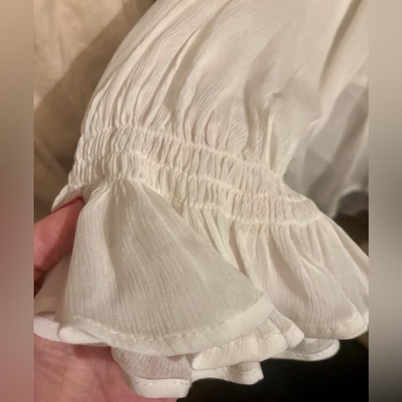 Free People Bali Dragon Lily Blouse NWT Size LARGE. - Picture 10 of 12